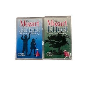 The Mozart Effect Music For Children Cassette Lot Of 2 Vol 1 And 2 New Sealed